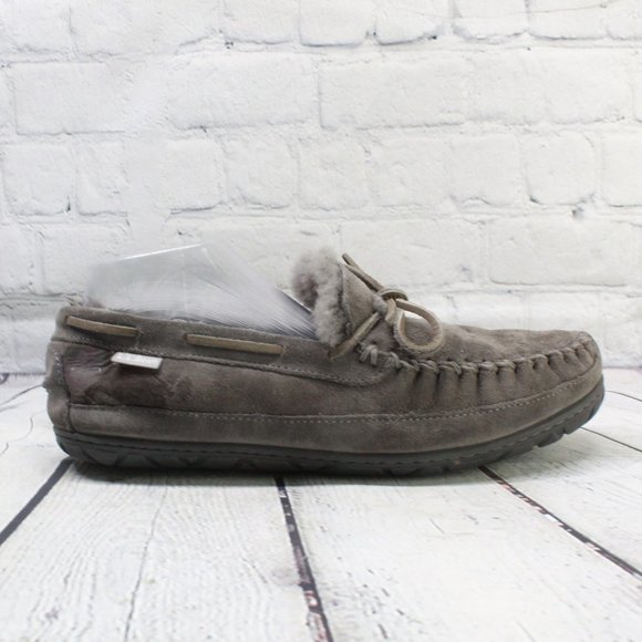 L.L. Bean Other - LL BEAN Shearling Lined Mocs Slippers Size 10 M